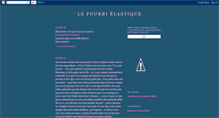 Desktop Screenshot of lefourbielastique.blogspot.com