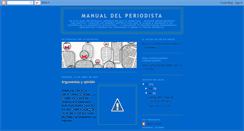 Desktop Screenshot of manualdelperiodista.blogspot.com