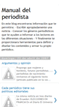 Mobile Screenshot of manualdelperiodista.blogspot.com