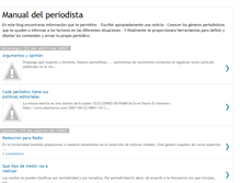 Tablet Screenshot of manualdelperiodista.blogspot.com