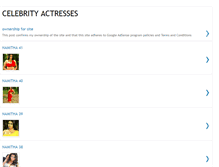 Tablet Screenshot of celebrity-actresses.blogspot.com