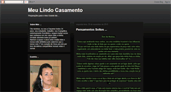 Desktop Screenshot of meulindocasamento.blogspot.com