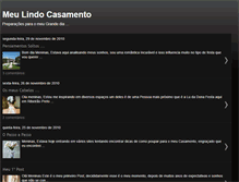 Tablet Screenshot of meulindocasamento.blogspot.com