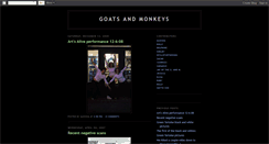 Desktop Screenshot of goatsandmonkeys.blogspot.com