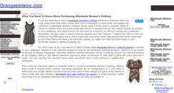 Desktop Screenshot of orangezoneinc.blogspot.com