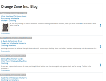 Tablet Screenshot of orangezoneinc.blogspot.com