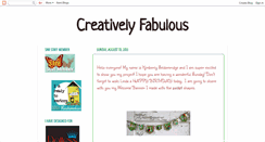 Desktop Screenshot of creativelyfabulous.blogspot.com