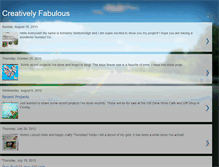 Tablet Screenshot of creativelyfabulous.blogspot.com