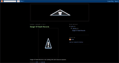 Desktop Screenshot of dangerofdeathrecords.blogspot.com