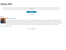 Tablet Screenshot of kepleykids.blogspot.com