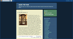 Desktop Screenshot of made4war.blogspot.com