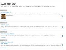 Tablet Screenshot of made4war.blogspot.com