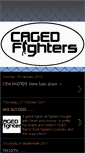 Mobile Screenshot of cagedfightershow.blogspot.com