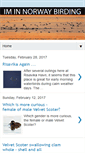 Mobile Screenshot of norwaybirding.blogspot.com