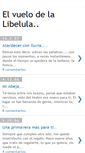 Mobile Screenshot of elvuelodelalibelula.blogspot.com