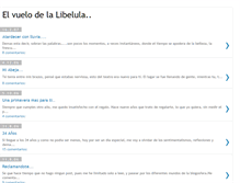 Tablet Screenshot of elvuelodelalibelula.blogspot.com