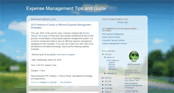 Desktop Screenshot of expensemanager.blogspot.com
