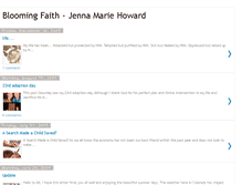 Tablet Screenshot of jennamariehoward.blogspot.com