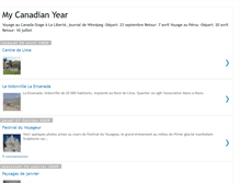 Tablet Screenshot of mycanadianyear.blogspot.com