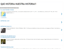 Tablet Screenshot of historiaentrerriana.blogspot.com