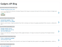 Tablet Screenshot of googlegadgetsapi.blogspot.com