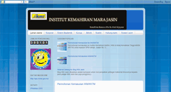 Desktop Screenshot of ikmjasinmelaka.blogspot.com