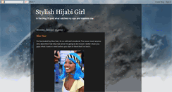 Desktop Screenshot of hijabi-girl.blogspot.com