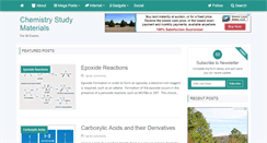 Desktop Screenshot of onlinechemistrycourses.blogspot.com