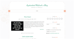 Desktop Screenshot of mysyahadah.blogspot.com