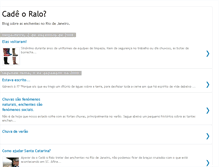 Tablet Screenshot of cadeoralo.blogspot.com