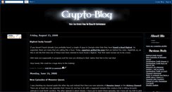 Desktop Screenshot of crypto-blog.blogspot.com