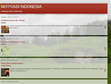 Tablet Screenshot of motivasiindonesia.blogspot.com