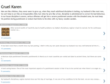 Tablet Screenshot of cruel-karen.blogspot.com