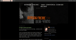 Desktop Screenshot of gersonfreire.blogspot.com