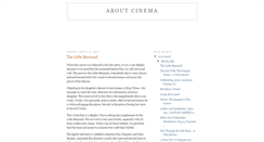 Desktop Screenshot of 123aboutcinema.blogspot.com