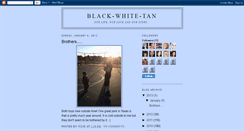 Desktop Screenshot of black-white-tan.blogspot.com