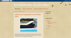 Desktop Screenshot of giardinoarredamento.blogspot.com