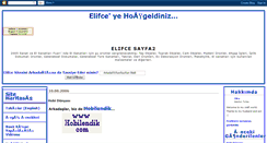 Desktop Screenshot of elifcesayfa2.blogspot.com