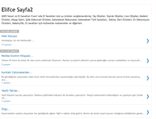 Tablet Screenshot of elifcesayfa2.blogspot.com