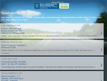 Tablet Screenshot of myseafoam.blogspot.com