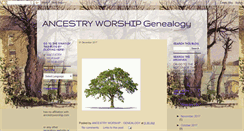 Desktop Screenshot of ancestryworship.blogspot.com
