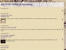 Tablet Screenshot of ancestryworship.blogspot.com