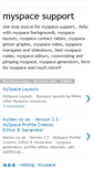 Mobile Screenshot of myspacesupport.blogspot.com