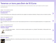 Tablet Screenshot of bono50euros.blogspot.com