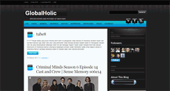 Desktop Screenshot of globalholic.blogspot.com