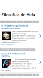 Mobile Screenshot of filosofiasparaavida.blogspot.com