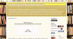 Desktop Screenshot of croniquesmataronines.blogspot.com