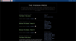 Desktop Screenshot of pigskinpress.blogspot.com