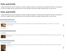 Tablet Screenshot of fork-and-knife.blogspot.com