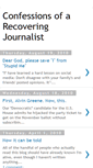 Mobile Screenshot of confessionsofarecoveringjournalist.blogspot.com